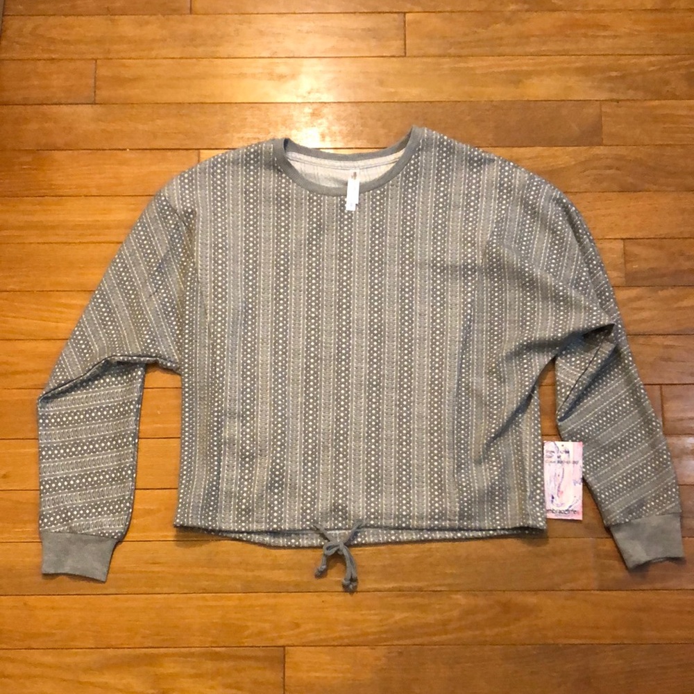 Embrace Life 18 Athleisure Cropped Sweatshirt
